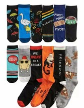 Twelve (12) Pair ~ Bioworld™ ~ Crew-Low Cut Socks ~ Unisex ~ &quot;FRIENDS&quot; T... - £23.52 GBP