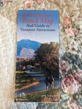 Official Vermont Road Map &amp; Guide to Vermont Attractions 2008 - £2.32 GBP