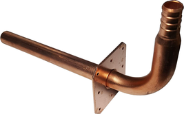 10 Pieces  Copper Stub Out Elbow for 1/2&quot; Pex Tubing with Ear/Nail Flan - $115.99