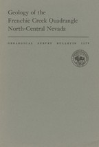 Geology of the Frenchie Creek Quadrangle North-Central Nevada - £11.19 GBP