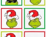 24&quot; X 44&quot; Panel How the Grinch Stole Christmas Kids Cotton Fabric Panel ... - £8.00 GBP