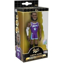 NEW SEALED 2022 Funko Gold NBA Lebron James Lakers 5&quot; Action Figure - $19.79