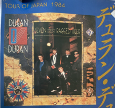 Duran Duran Tour of Japan 1984 Seven And The Ragged Tiger Poster Vintage - $23.01