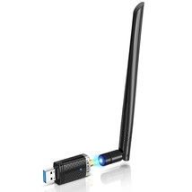 Wireless Usb Wifi Adapter For Pc, Ac1300Mbps Usb 3.0 Wireless Wifi Dongle 2.4G/5 - £25.71 GBP