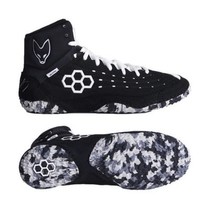 Rudis SF Tbilisi 2.0 Wrestling Shoes Men&#39;s Black White Boxing MMA Size 10 - $2,246.40 MXN