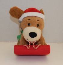 Hallmark Animated Jingle Pals Rockin Rover Sled Dog With Tags Plays Jing... - $19.58