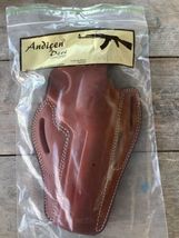 Fits Smith&Wesson Mod. 686 6”BBL 3-Slot Leather Belt Holster With Thumb Break image 2