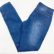 Tag Blue Juniors 5/6 Low Rise Skinny Jeans Jeggings Y2K Retro Stretchy C... - $13.49