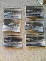 Lot of 6 Vintage Photographs Jockey Falling off Harness Horse Race - £30.50 GBP