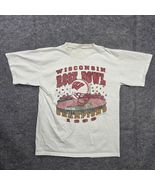 Vintage Wisconsin Badgers Rose Bowl Champions 1993 Shirt Mens Football M... - $37.61