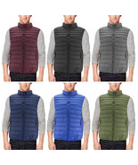 Men&#39;s Lightweight Full Zip Quilted Insulated Water Resistant Warm Puffer... - £33.64 GBP