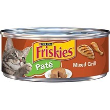 Purina Friskies Pate Wet Cat Food Pate Mixed Grill - 5.5 oz. Cans Pack o... - $37.36