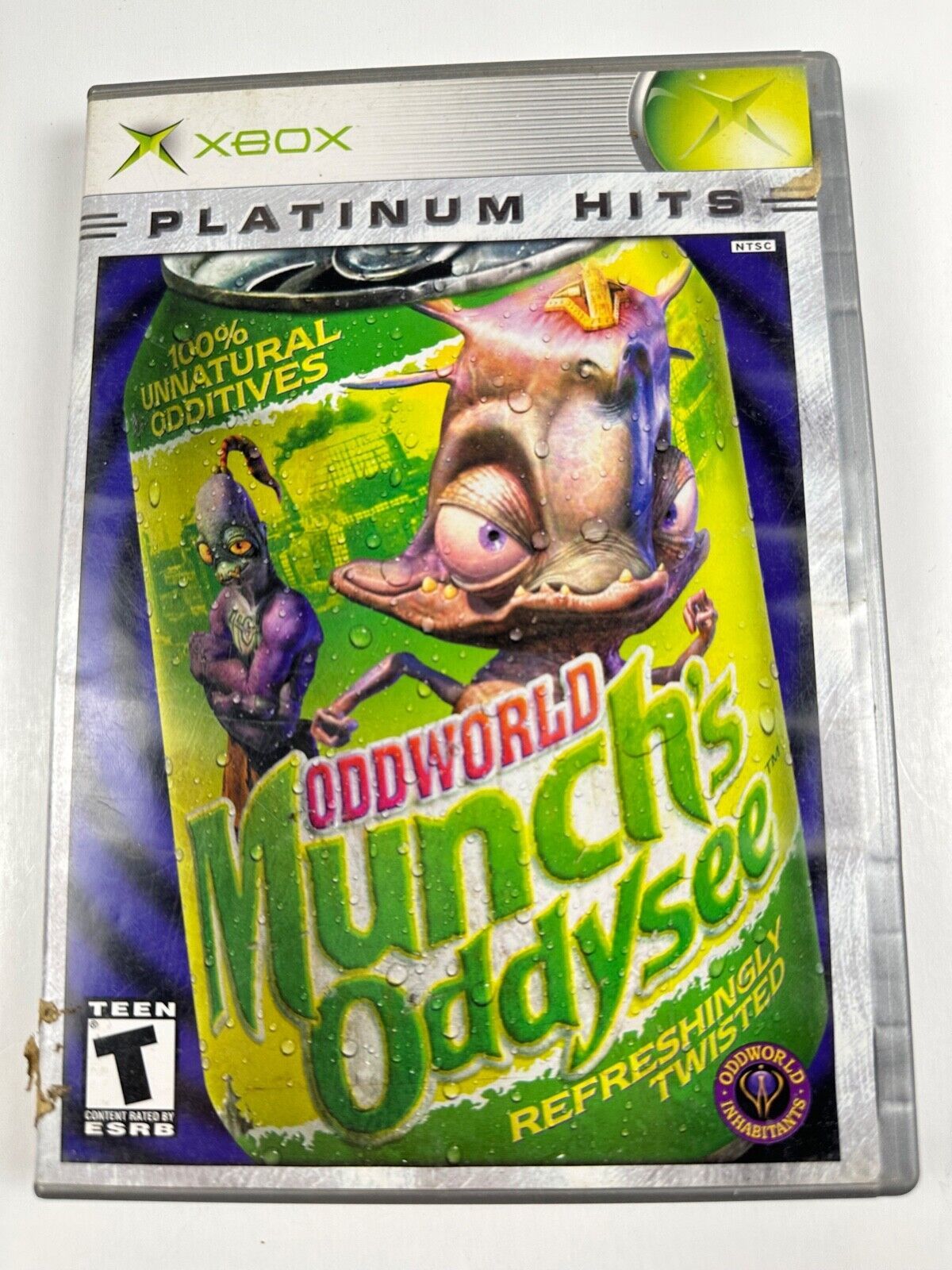 Primary image for Oddworld: Munch's Oddysee (Microsoft Xbox, 2001) Platinum Hits Missing Manual GC