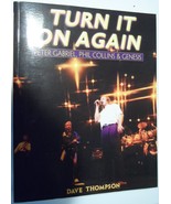 Turn it On Again Genesis Peter Gabriel, Phil Collins &amp; Genesis Book Dave... - $19.77