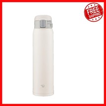 Luxurious Zojirushi Stainless Steel Water Bottle 20.3 oz - One-Touch Ele... - $56.25