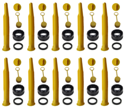 10pk Scepter Gas Can Spouts &amp; Vent Kit Moeller Midwest American Igloo Eagle Reda - £72.65 GBP
