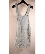 Free People Overall Suspender Skirt Denim 4 - £30.18 GBP