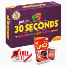 30 Seconds Junior Board Game The Quick Thinking Fast Talking Kids Game U... - $58.56