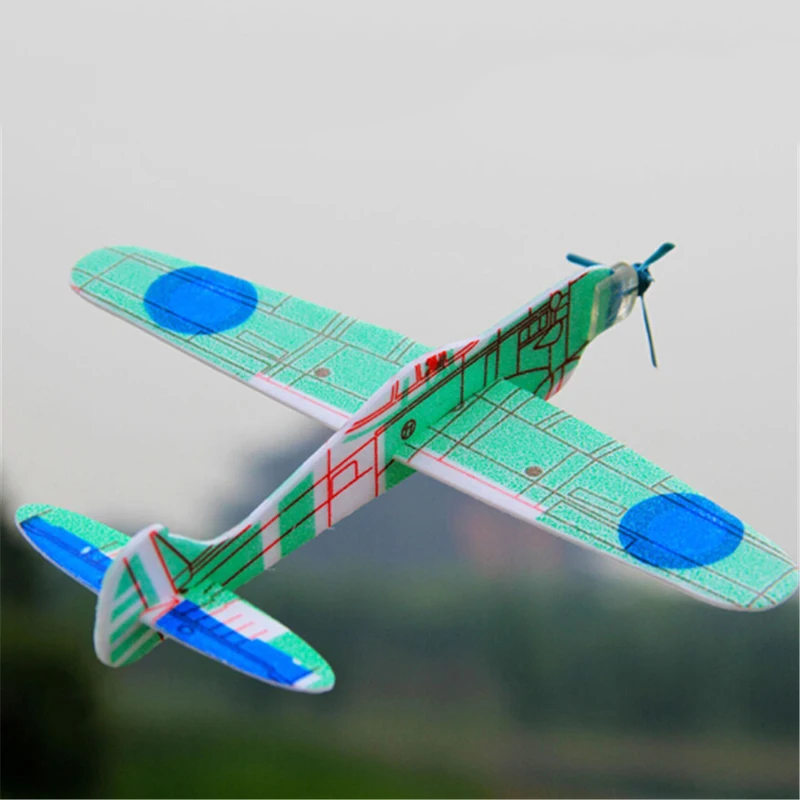 Ow flying glider planes toys foam aeroplane model fillers flying glider plane toys game thumb200