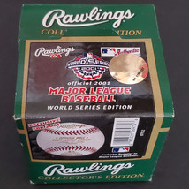 NEW &amp; SEALED 2001 World Series Rawlings ROMLB Baseball Logo #2 w/Original Box - £39.97 GBP