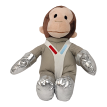 Gund Curious George Astronaut Space Suit Plush 13&quot; Stuffed Animal Universal Stud - £10.27 GBP