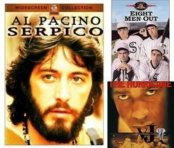 Drama DVD Bundle: Serpico, Eight Men Out, the Hurricane - £17.43 GBP
