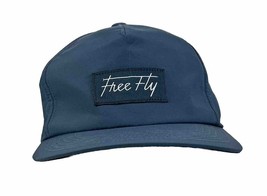 Free Fly Hat - Blue Snapback - Baseball Cap - Adjustable Wave 5 Lightweight - £12.22 GBP