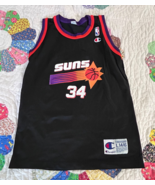 Vintage Charles Barkley Champion Suns #34 Jersey kids L 14-16 - $734.82 MXN