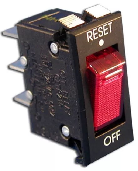 CITR2 Series Illuminated Circuit Breaker Rocker Switch 125V 8A - $15.66