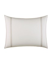 Vera Wang Pucker Grid Sides Stitching Breakfast Pillow Bedding 15 X 20 - £66.37 GBP