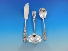 Milburn Rose by Westmorland Sterling Silver Essential Serving Set Small 3 pieces - £153.95 GBP