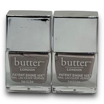 2 Pack Butter London Patent Shine 10X Nail Polish Lacquer TA-TA  0.2 fl oz Each - £18.19 GBP