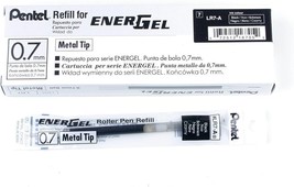 Pentel Refill Ink for BL57/BL77 EnerGel Liquid Gel Pen, 0.7mm, Metal Tip, Blue - £10.98 GBP