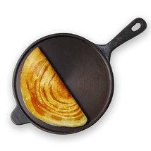 Super Smooth Cast Iron Tawa For Dosa Chapathi 25.4cm 10 inch 1.8kg - £33.46 GBP