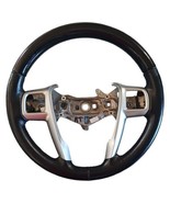 12 13 14 15  CHRYSLER TOWN CNTRY OEM Steering Wheel LEATHER Black Silver... - $54.29 CAD