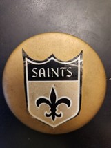 New Orleans Saints vintage pin arch manning 1970s vtg handmade nfl football gold - £7.26 GBP