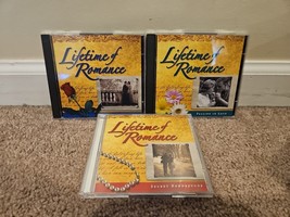 Lotto di 3 CD Time Life Lifetime of Romance: Secret Rendezvous, Falling in Love - £14.95 GBP