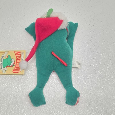 Heartline Magic MistleToad Frog Plush Vintage Christmas 1985 With Tag! Item image 6