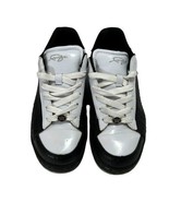 Fubu Sneakers Men Size 8.5 11083-90A Black/White Patent Leather w/O.G. B... - $142.50