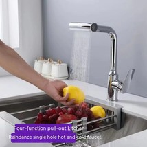 Household Minimalist Rotating Pull-out Sink Faucet - $107.10