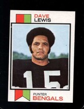 1973 Topps #88 Dave Lewis Exmt Bengals *X55535 - $1.96