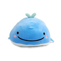 Very Soft Blue Whale Shark Hugging Pillow Plush Doll Fish Plush Toy Stuffed Anim - £36.58 GBP
