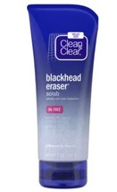 Clean &amp; Clear Blackhead Eraser Scrub Acne Medication 7 oz- NEW - £11.17 GBP