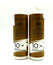 Clairol Professional Soy 4Plex Creme Permanent Developer 10 Volume 16 oz... - £17.86 GBP