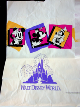 Vintage Large White Paper Bag from Walt Disney World - Preowned - £14.66 GBP