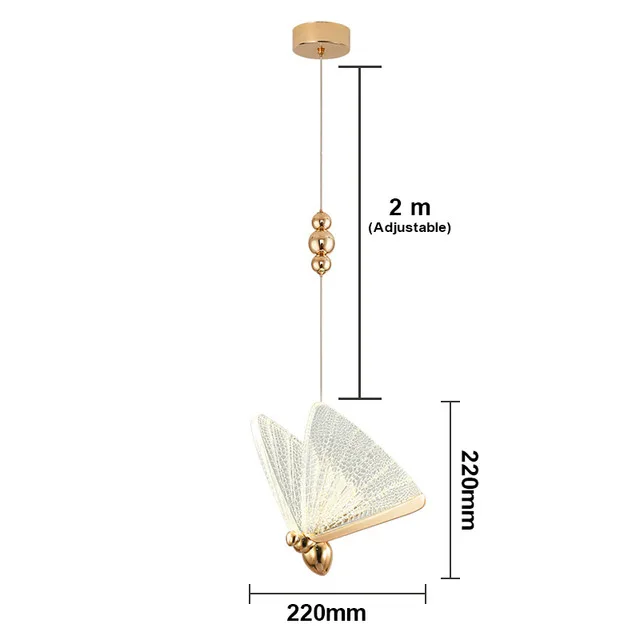  LED  Pendant Light Fixture Luminaire room Hanging Lamps side Living Room Home D - $216.81