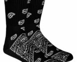Mad Toro Paisley Bandana Crew Socks (Grey Paisley Bandana) - $7.79+