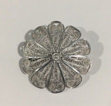 Sterling Silver Vintage Women&#39;s Brooch Pin - $20.00