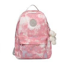 New Fashion Tie-dyed School Backpack for Teenage Girls Boys Bag Nylon Laptop Boo - £37.12 GBP