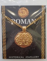 Westair - Roman Historical Jewellery - Medusa Pendant - Gilt - £7.05 GBP